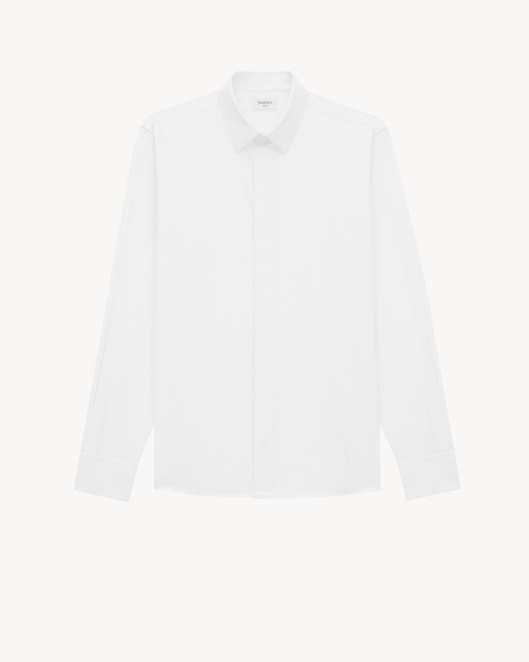 shirt in cotton poplin Product Image