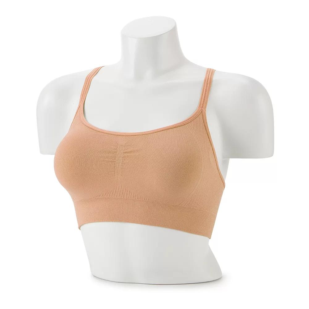 Tek Gear® Seamless Low-Impact Adjustable Sports Bra, Women's,  Product Image
