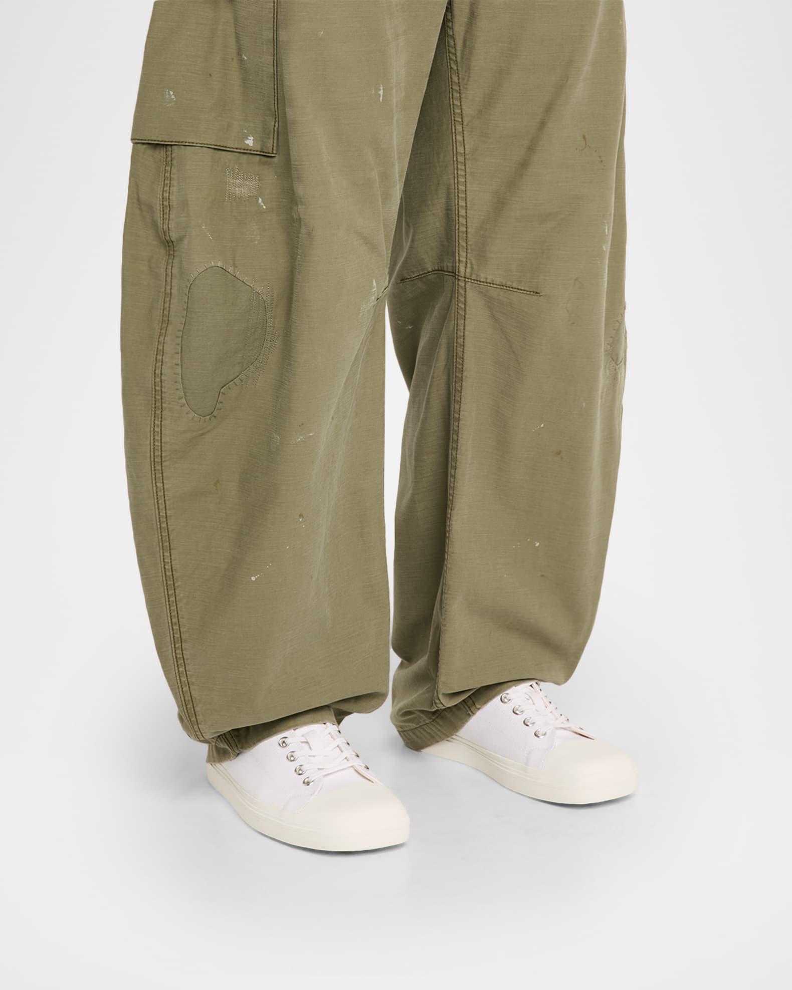 Men's Edge Canvas Cap Toe Low-Top Sneakers Product Image