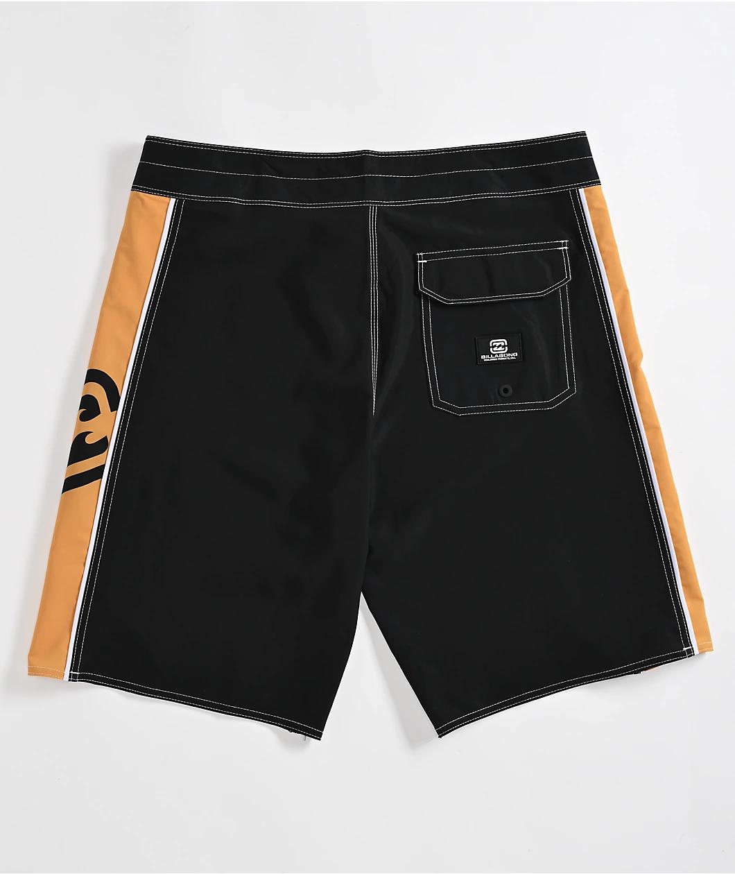 Billabong D Bah 2.0 Pro Black & Gold Board Shorts Product Image