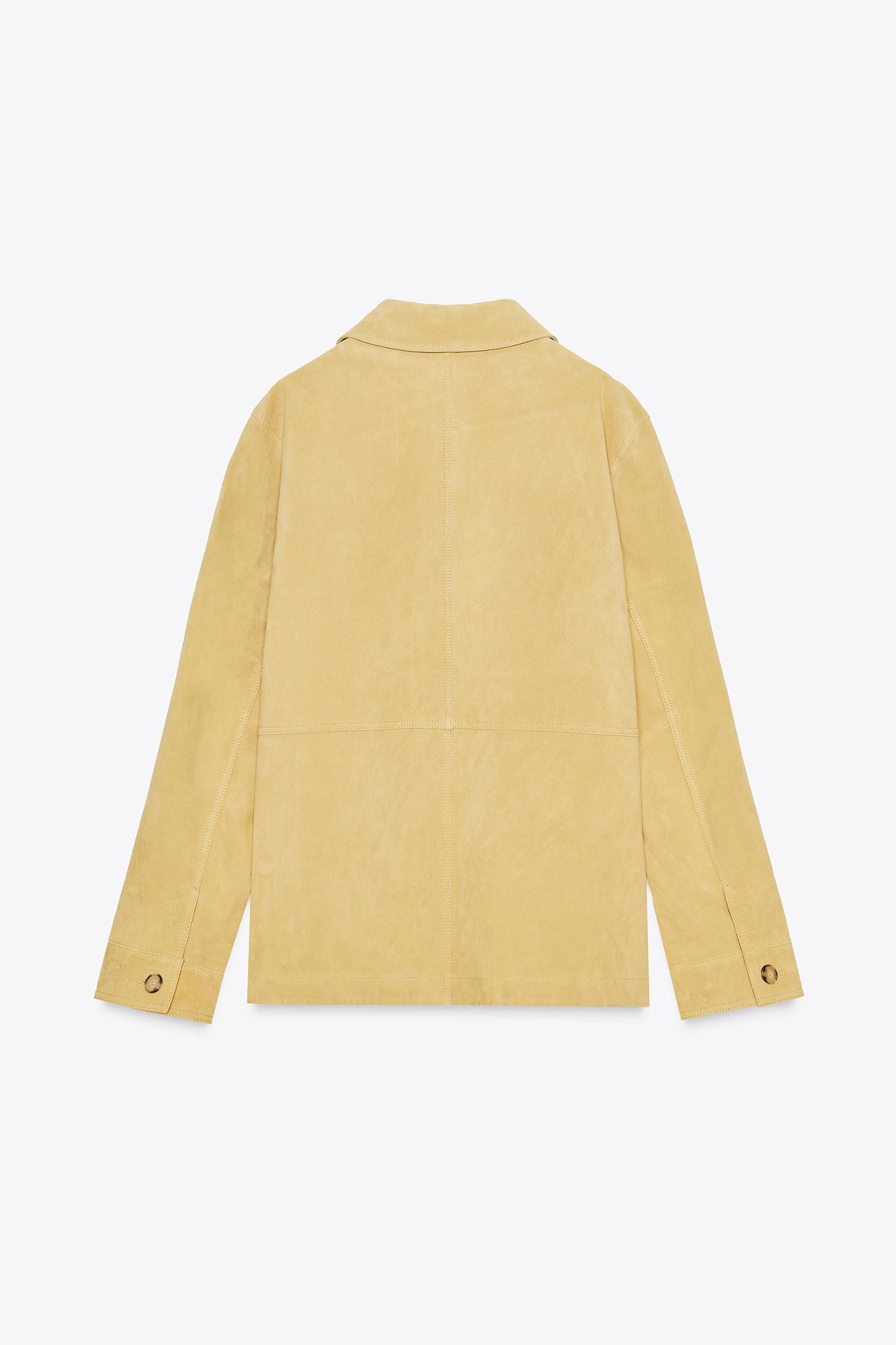 100% SUEDE LEATHER JACKET Product Image