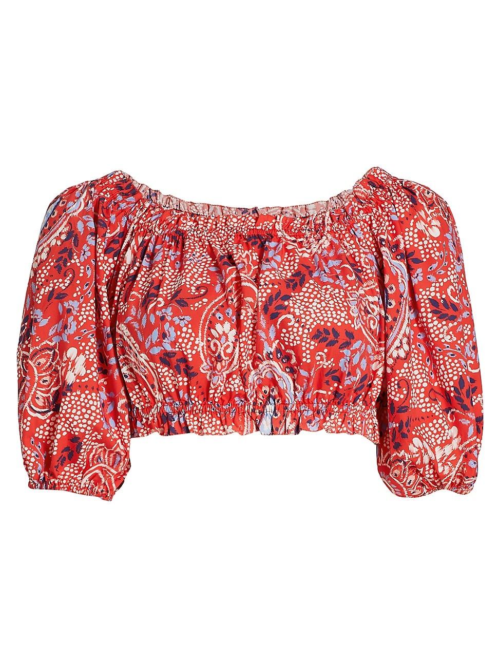 Womens Dana Crop Top Product Image