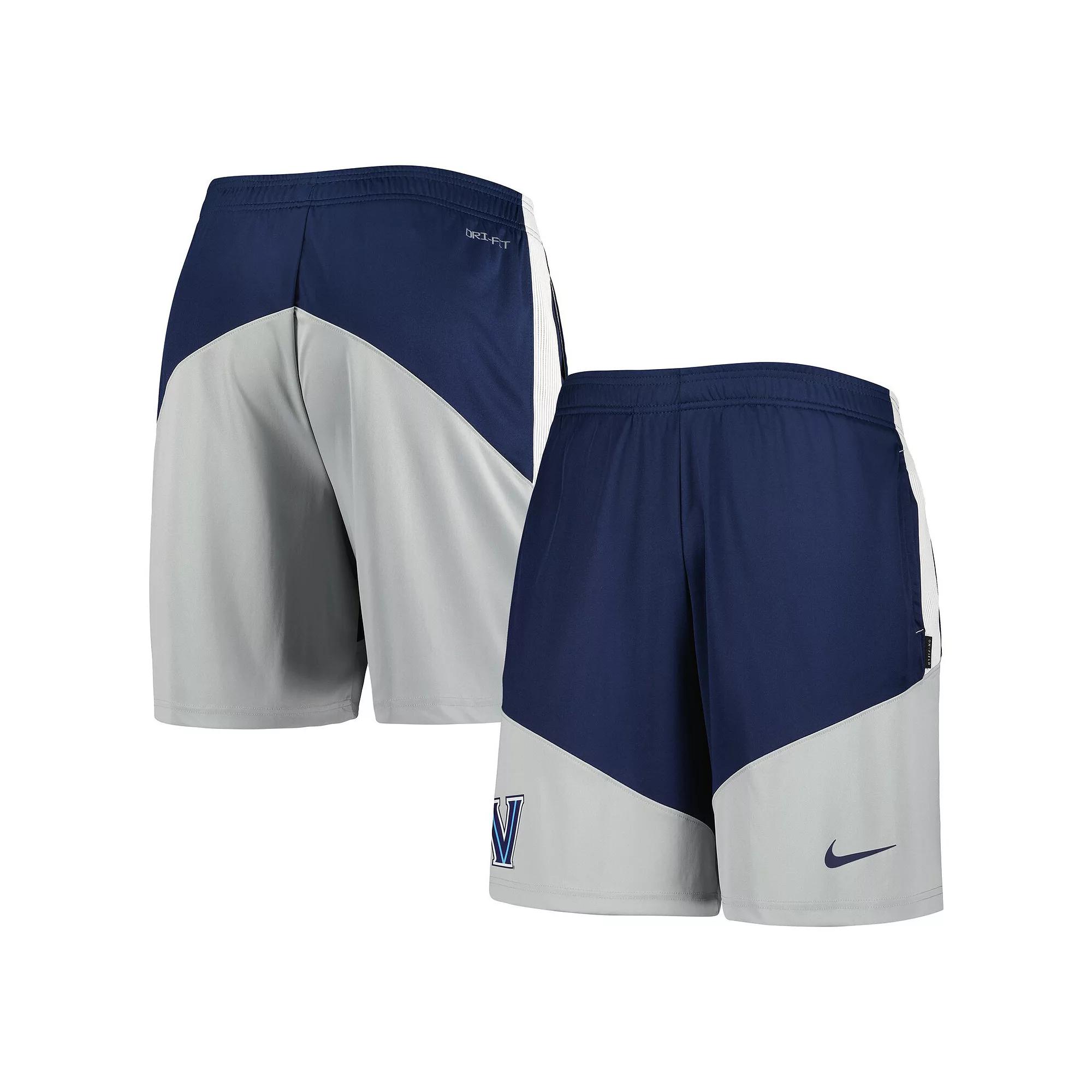 Men's Nike Navy Villanova Wildcats Player Performance Lounge Shorts, Size: XL, Blue Product Image