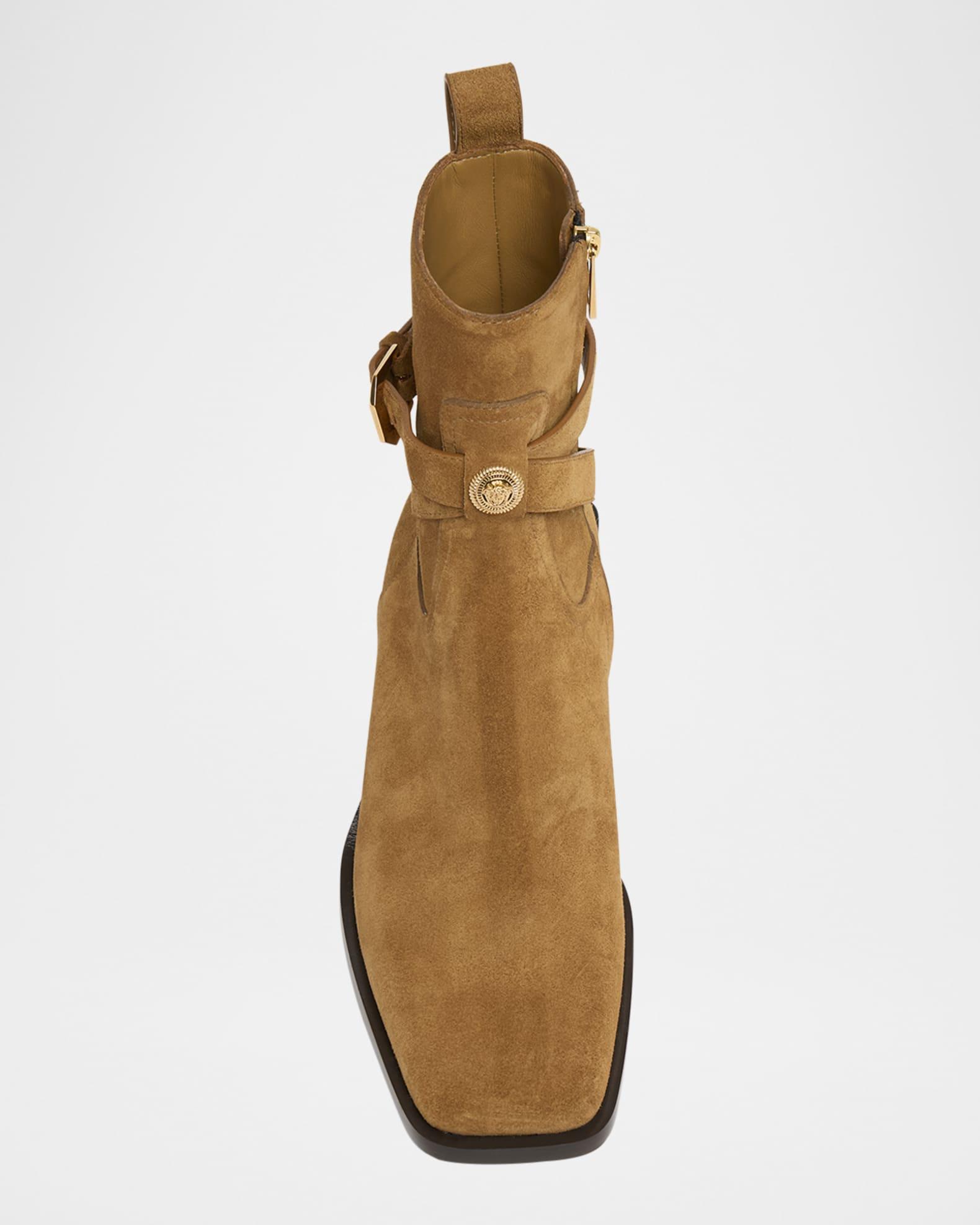 Men's Medusa Suede Booties Product Image