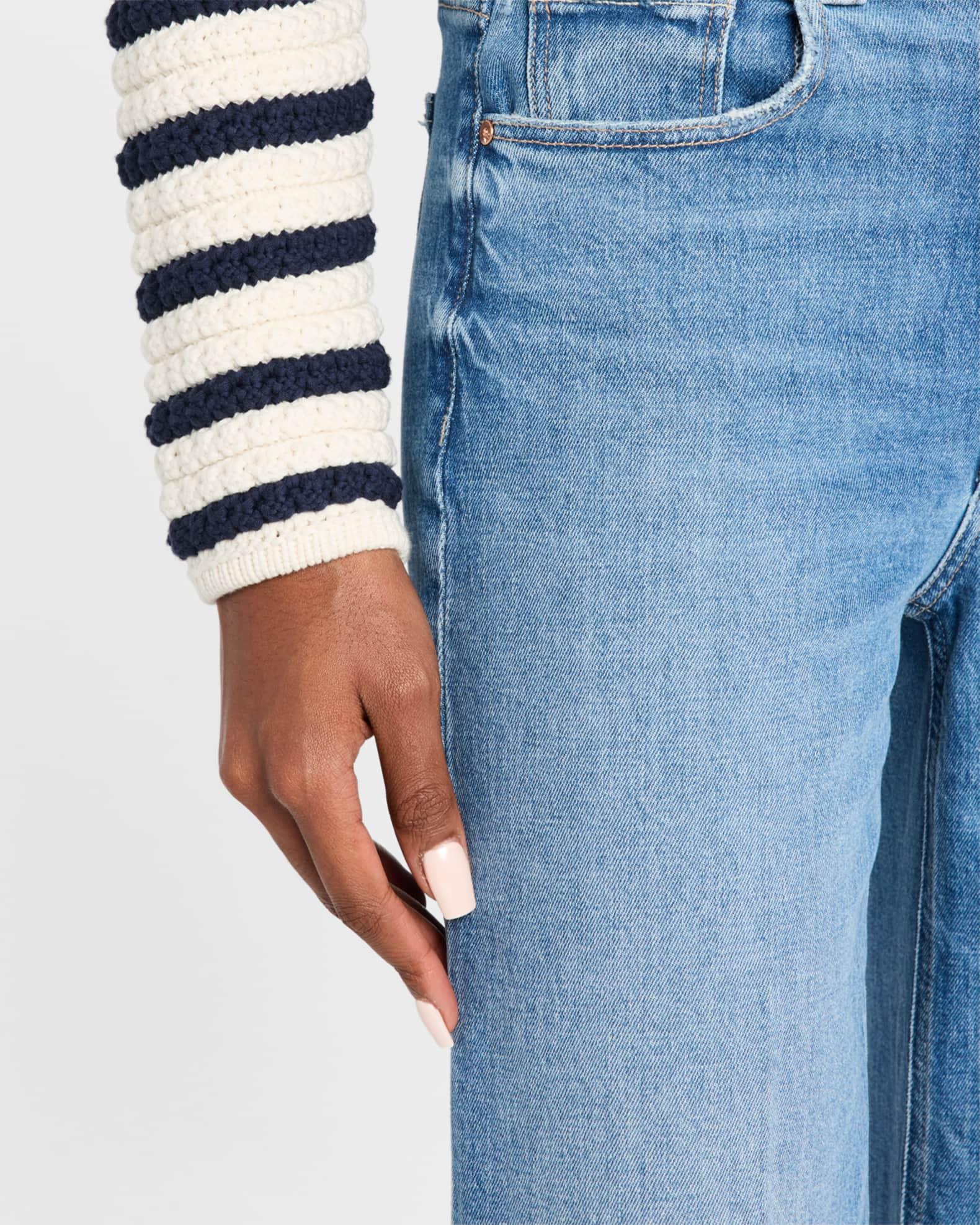 Sasha Ankle Jeans with Wide Cuff Product Image