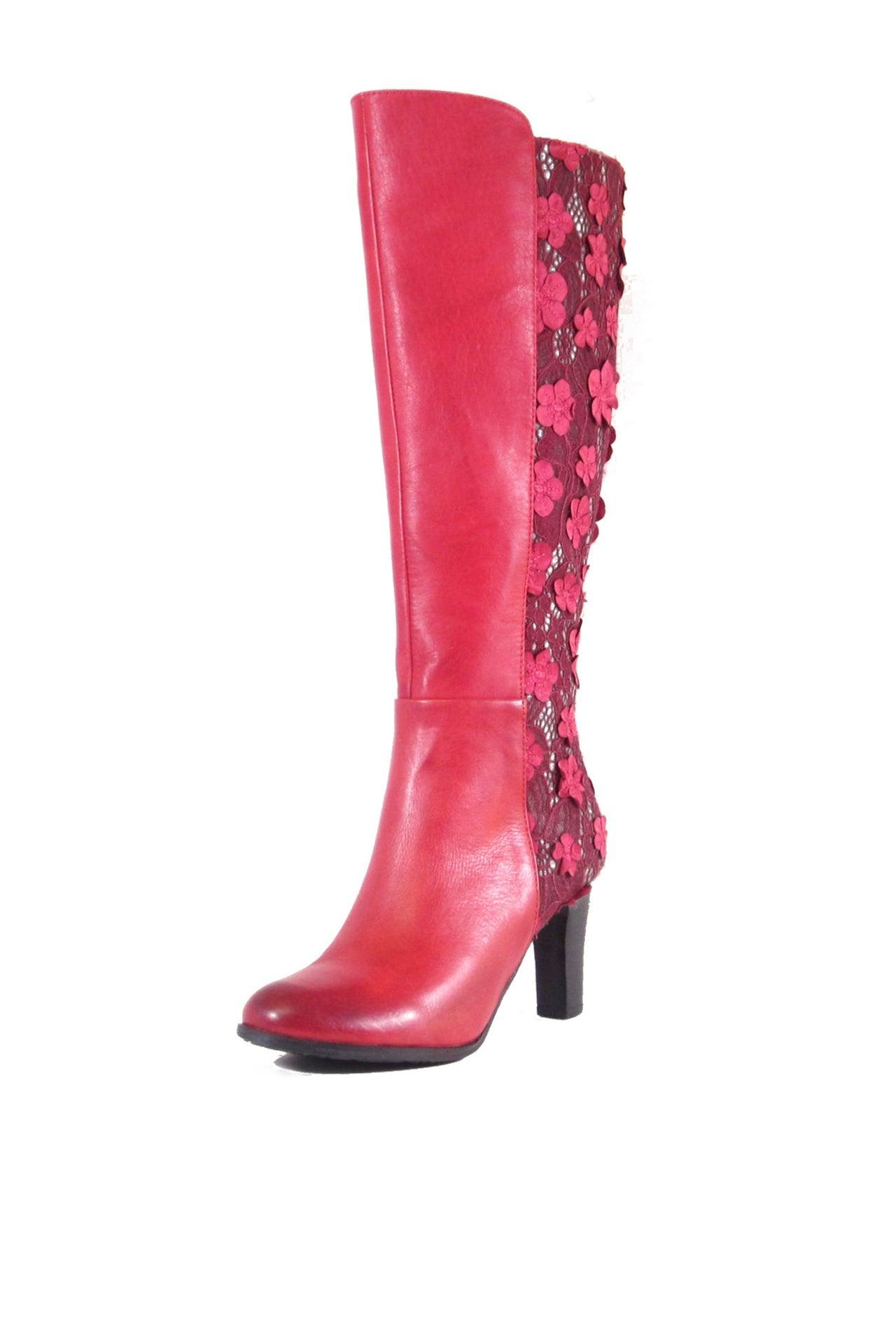 Geller Floral Lace Boots Product Image