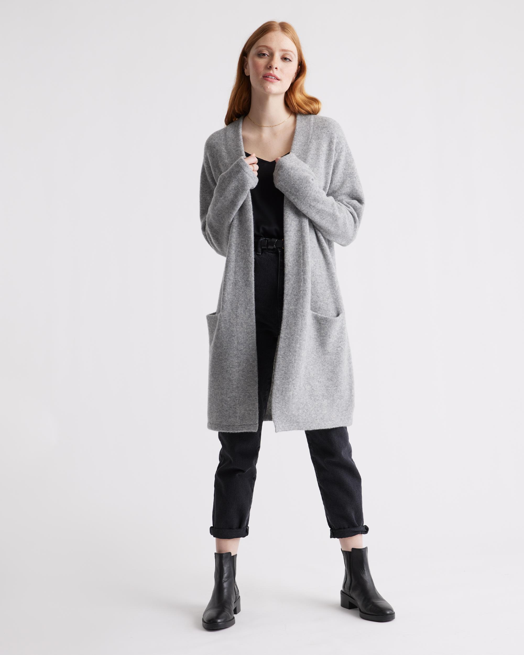 Quince | Women's Superfine Merino Wool Sweater Coat Product Image