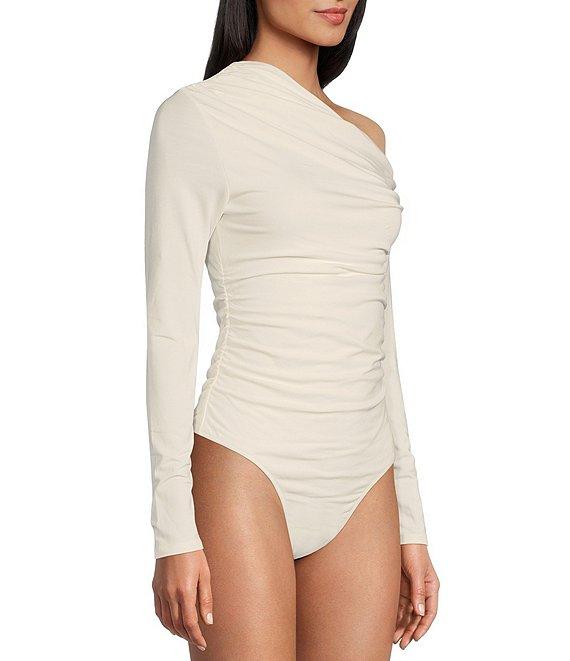 C&V Chelsea & Violet Long Sleeve Off-The-Shoulder Bodysuit Product Image