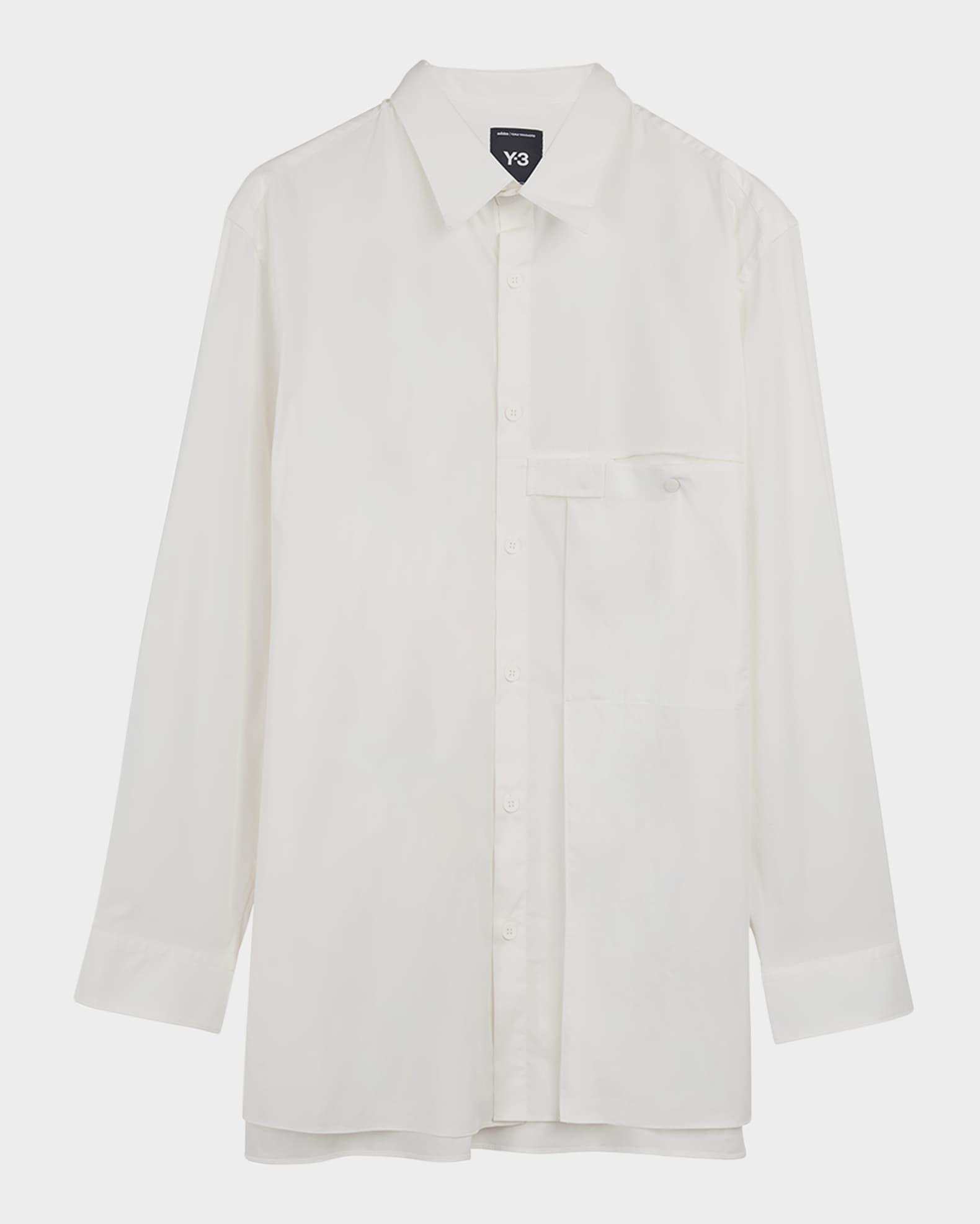 Men's Sport Shirt with Pleated Pocket Product Image