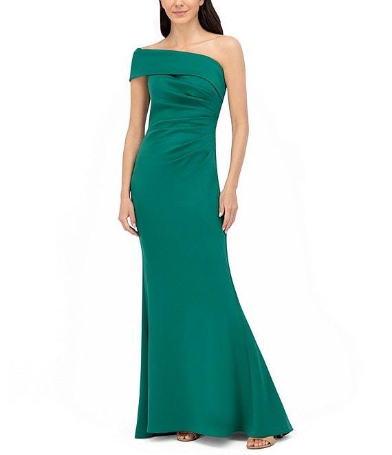 Eliza J Stretch Off-the-Shoulder Sleeveless Gown Product Image