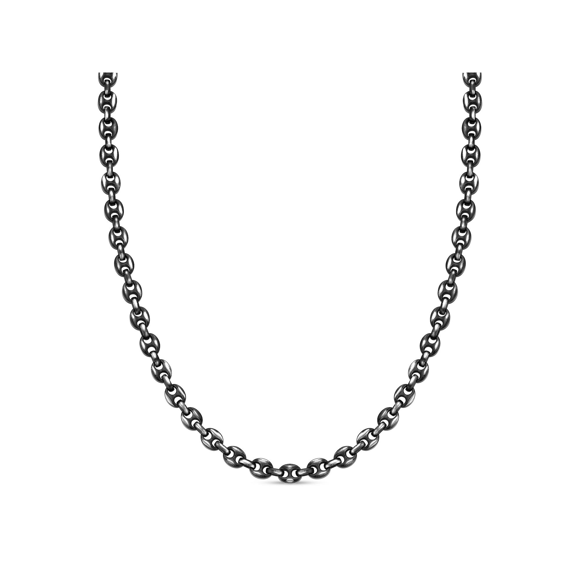 Men's LYNX Stainless Steel Mariner Chain Necklace, Size: 24" Product Image