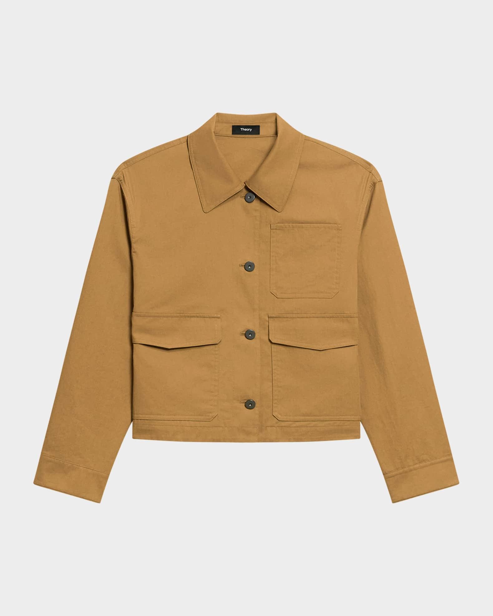 Cropped Work Jacket Product Image