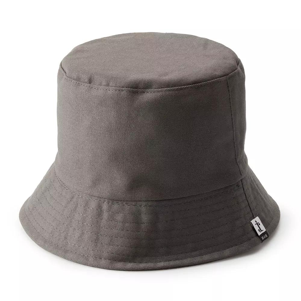 Women's SIJJL Plain Bucket Hat, Grey Product Image