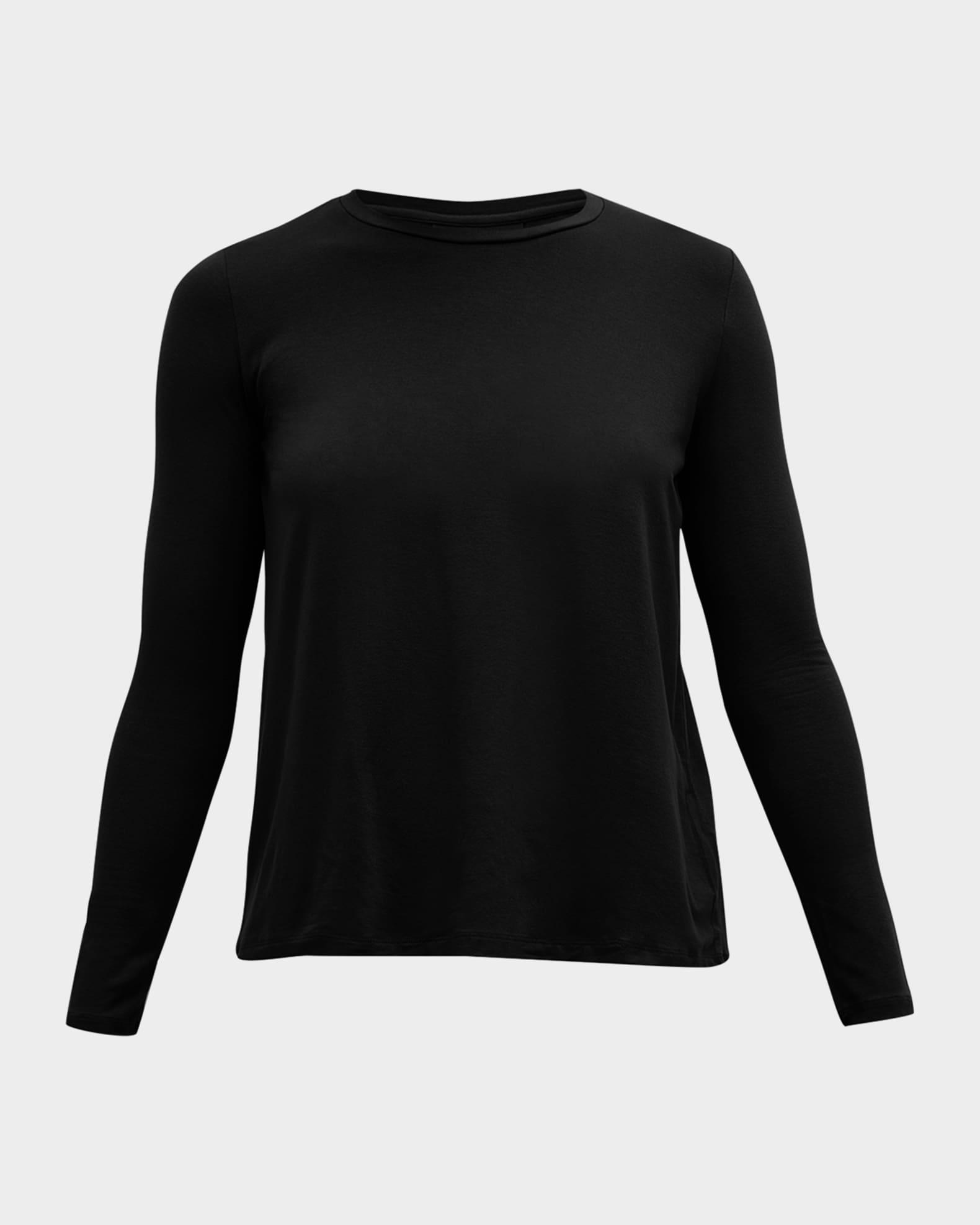 Womens Soft Touch Pleated Top Product Image