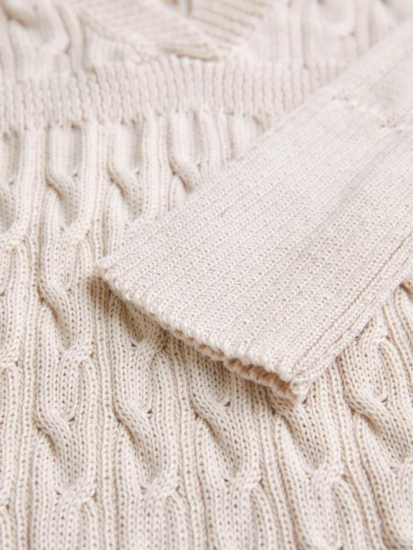 V Neck Slim Fit Pullover Sweater Product Image