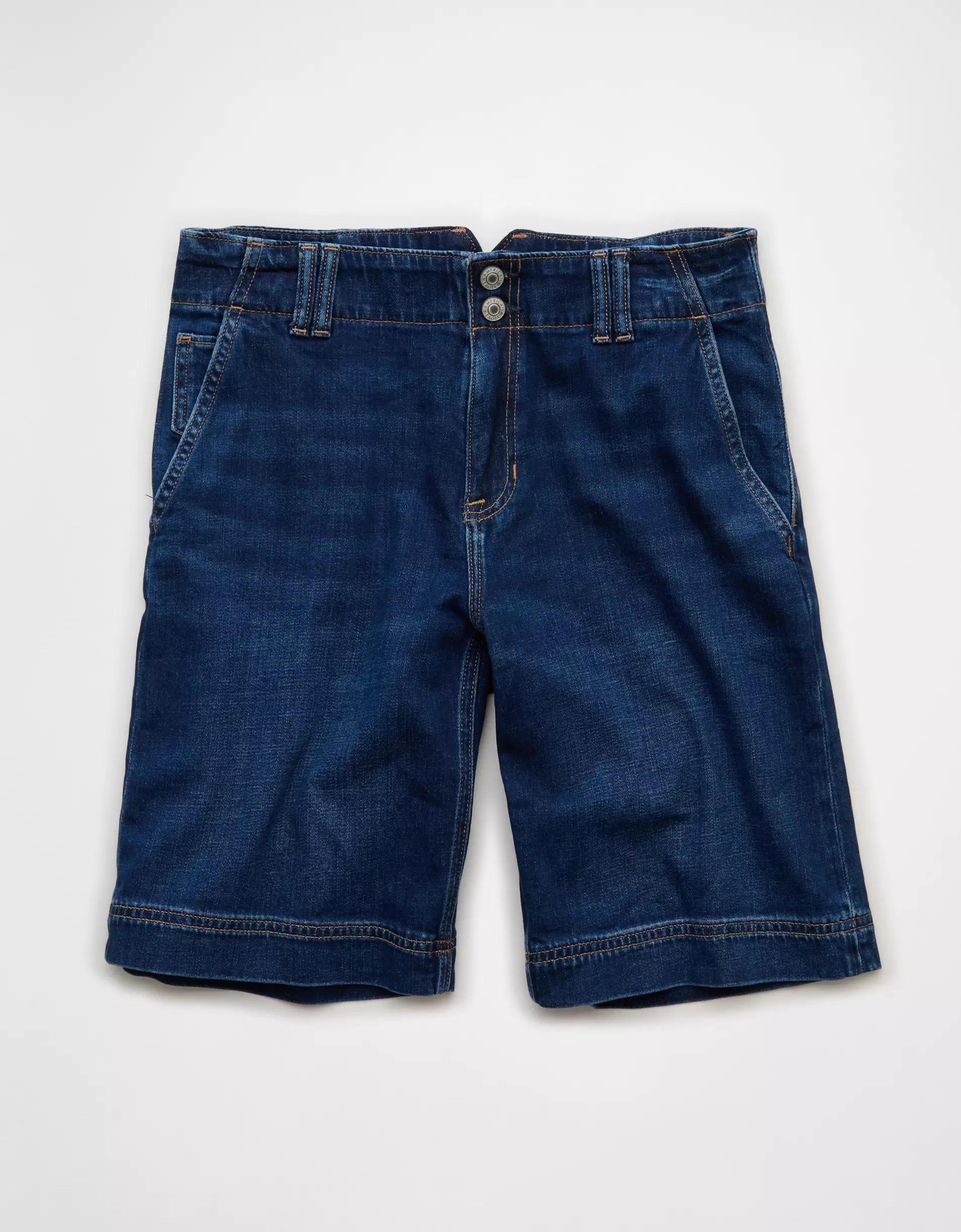 AE 11" Dreamy Drape Stretch High-Waisted Jort Product Image