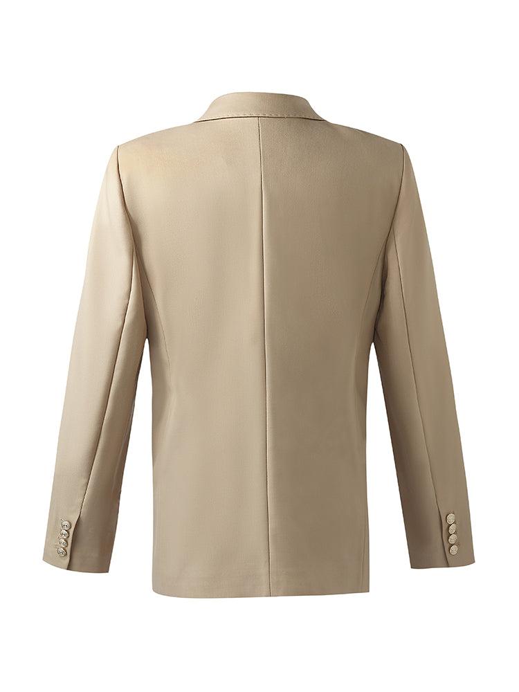 Worsted Woolen Straight Women Blazer Product Image