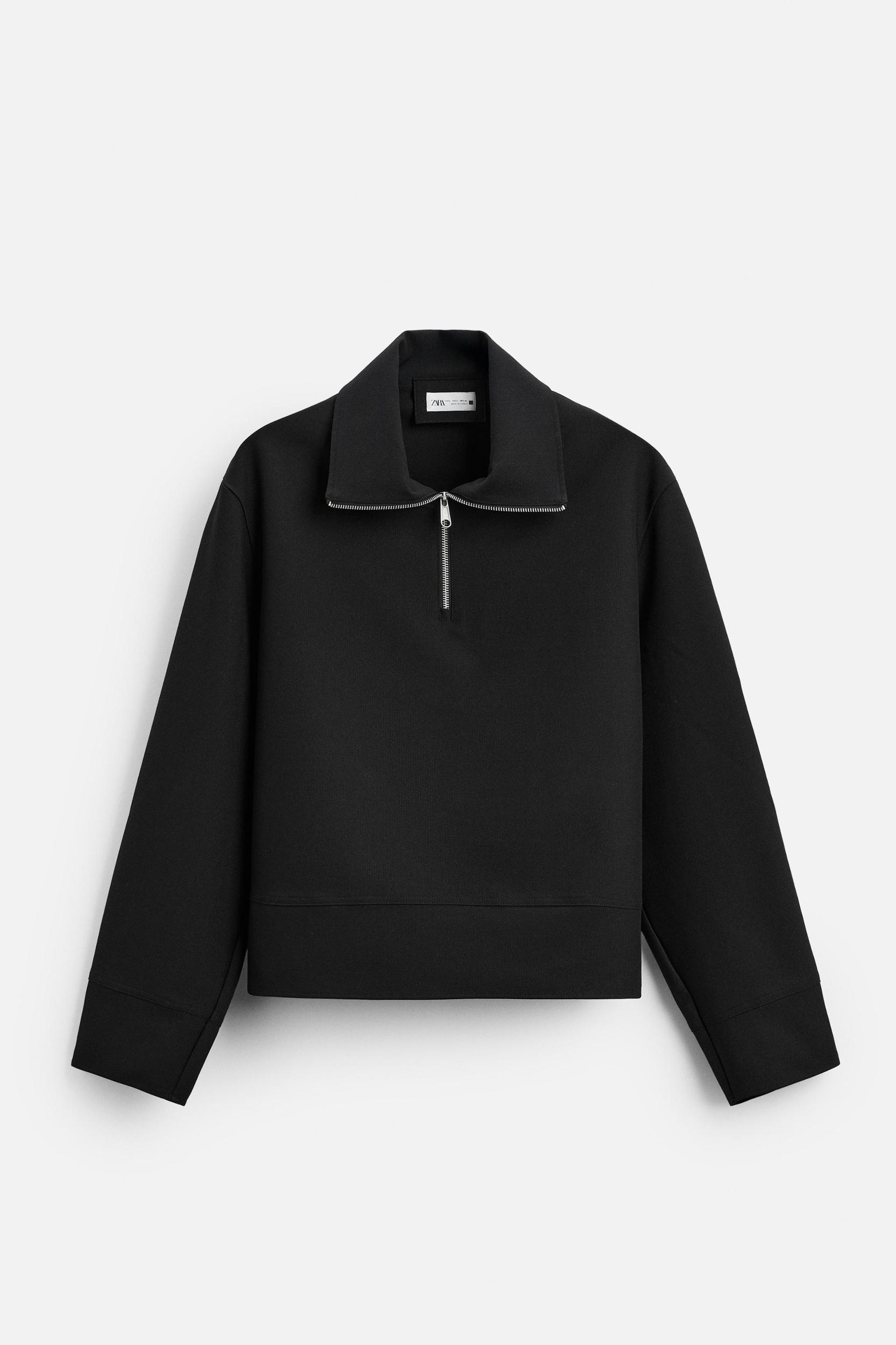 TECHNICAL QUARTER-ZIP SWEATSHIRT Product Image