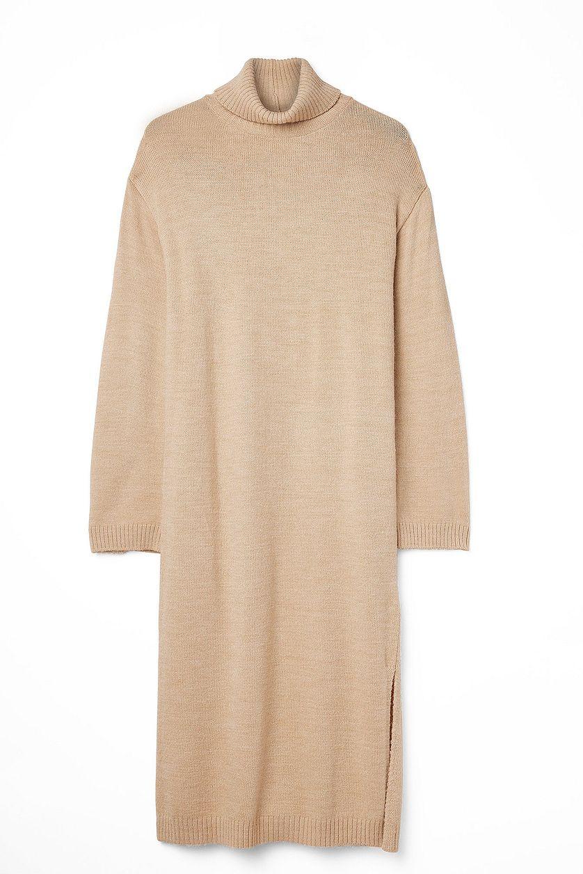 Knitted Oversized Midi Dress Product Image