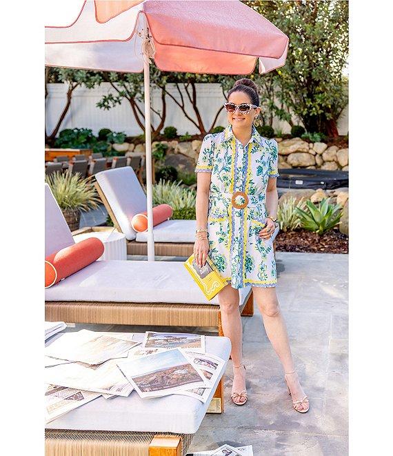 SAIL to SABLE x Style Charade Ella Floral Print Short Sleeve Dress Product Image