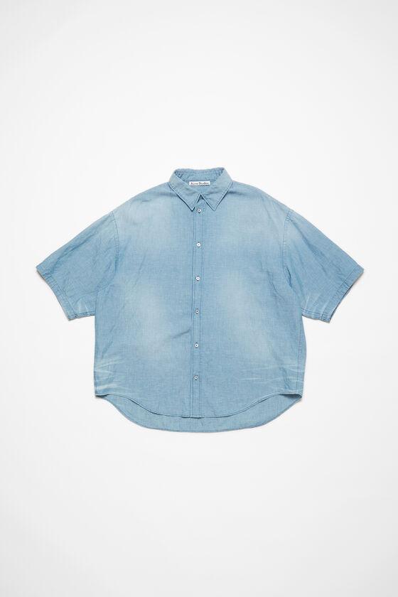 Button-up shirt logo stamp Product Image