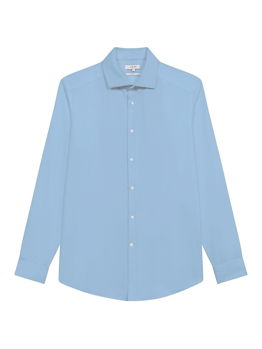 Mens Nate Textured Button-Front Shirt Product Image