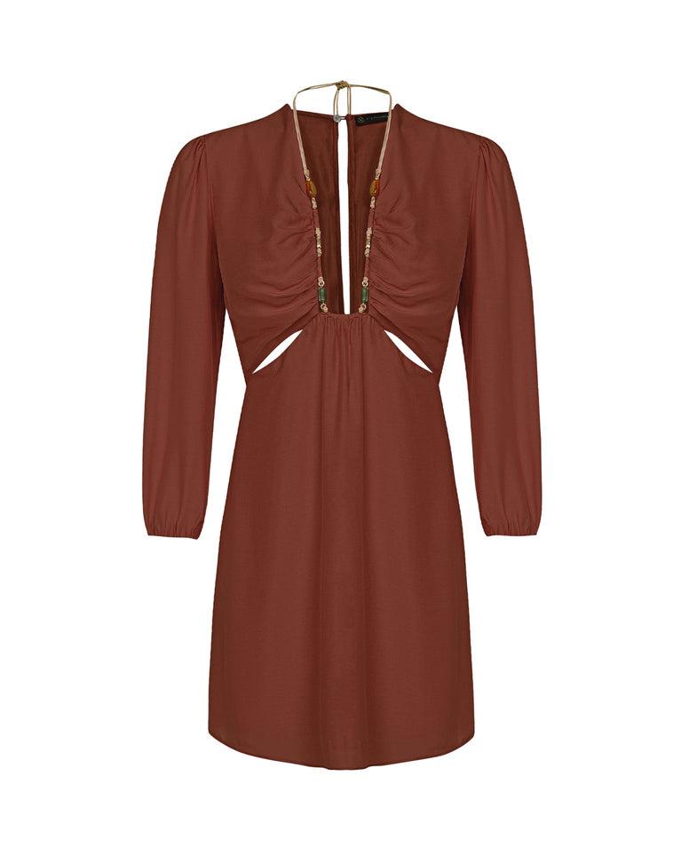 Mel Detail Short Dress (Exchange Only) - Nutshell Product Image