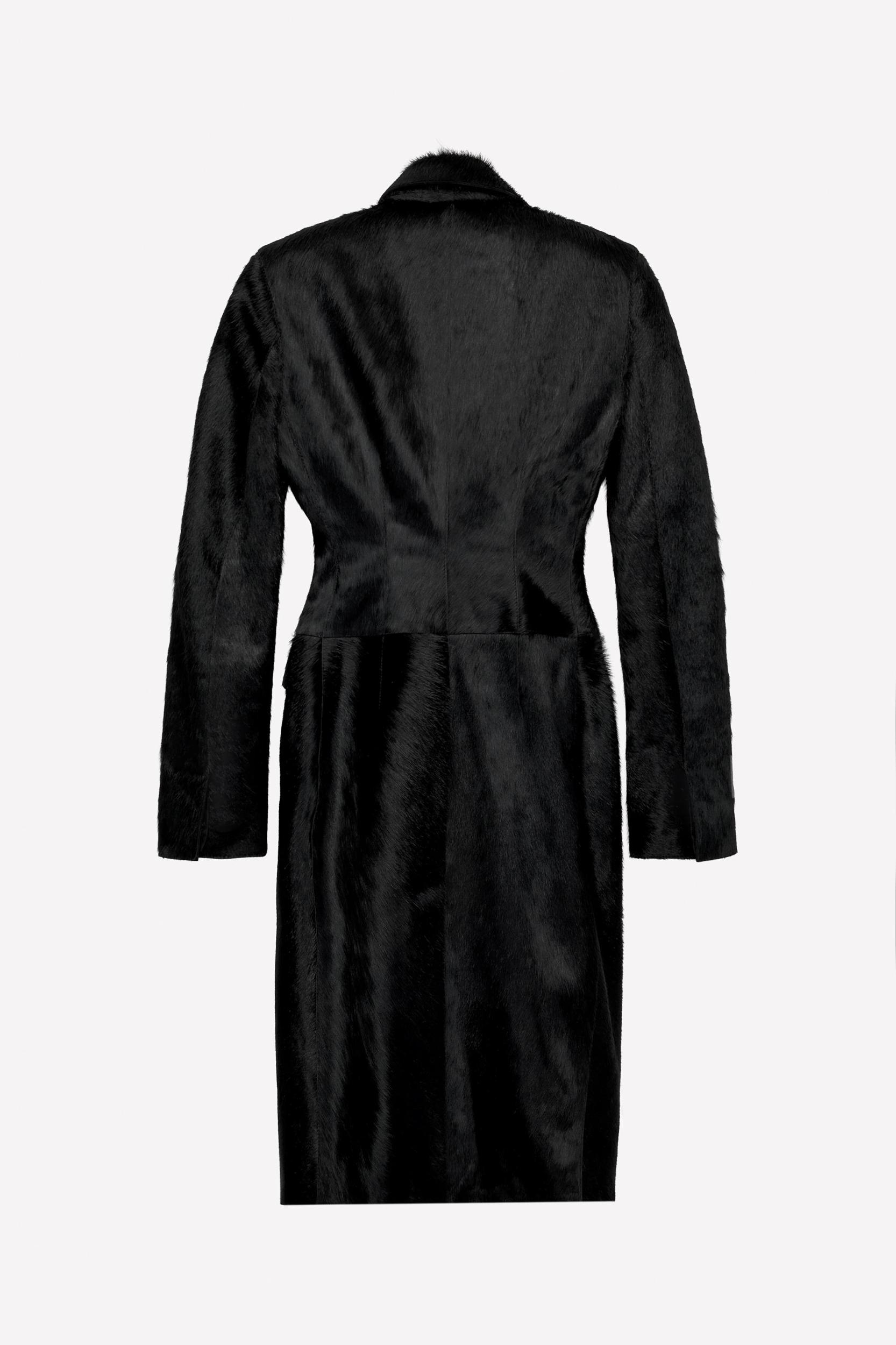 TAILORED LEATHER COAT WITH FUR LUDOVIC DE SAINT SERNIN x ZARA Product Image