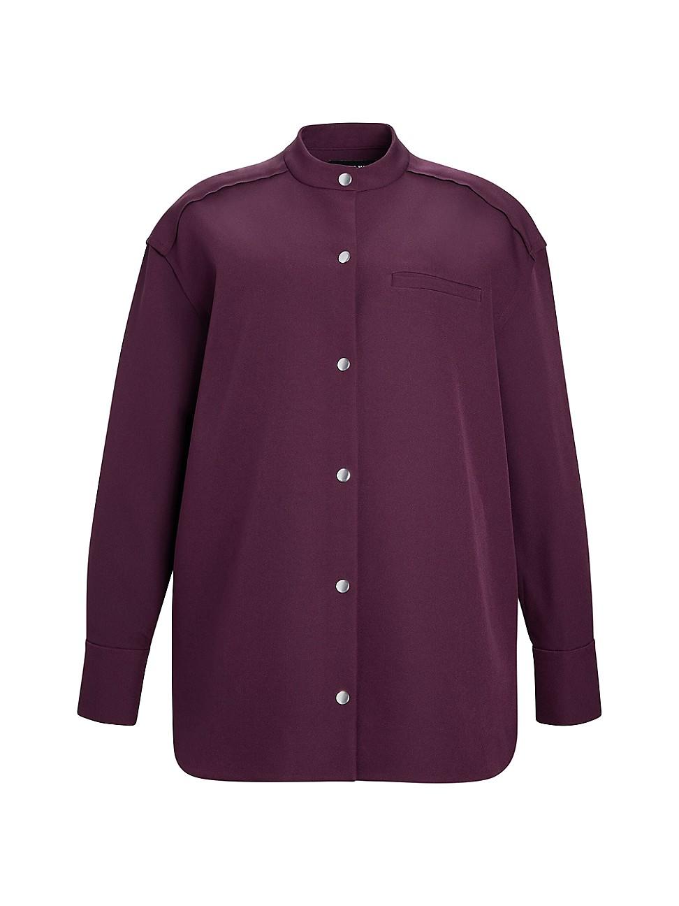 Womens Ali Crepe Shacket Product Image