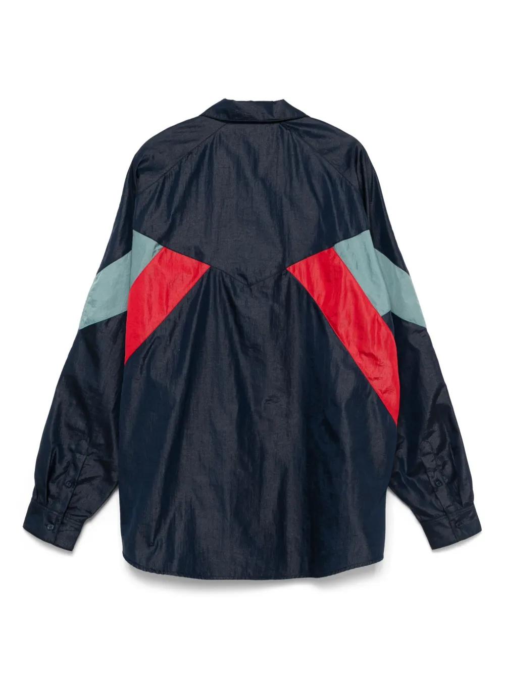 shirt-style track jacket Product Image
