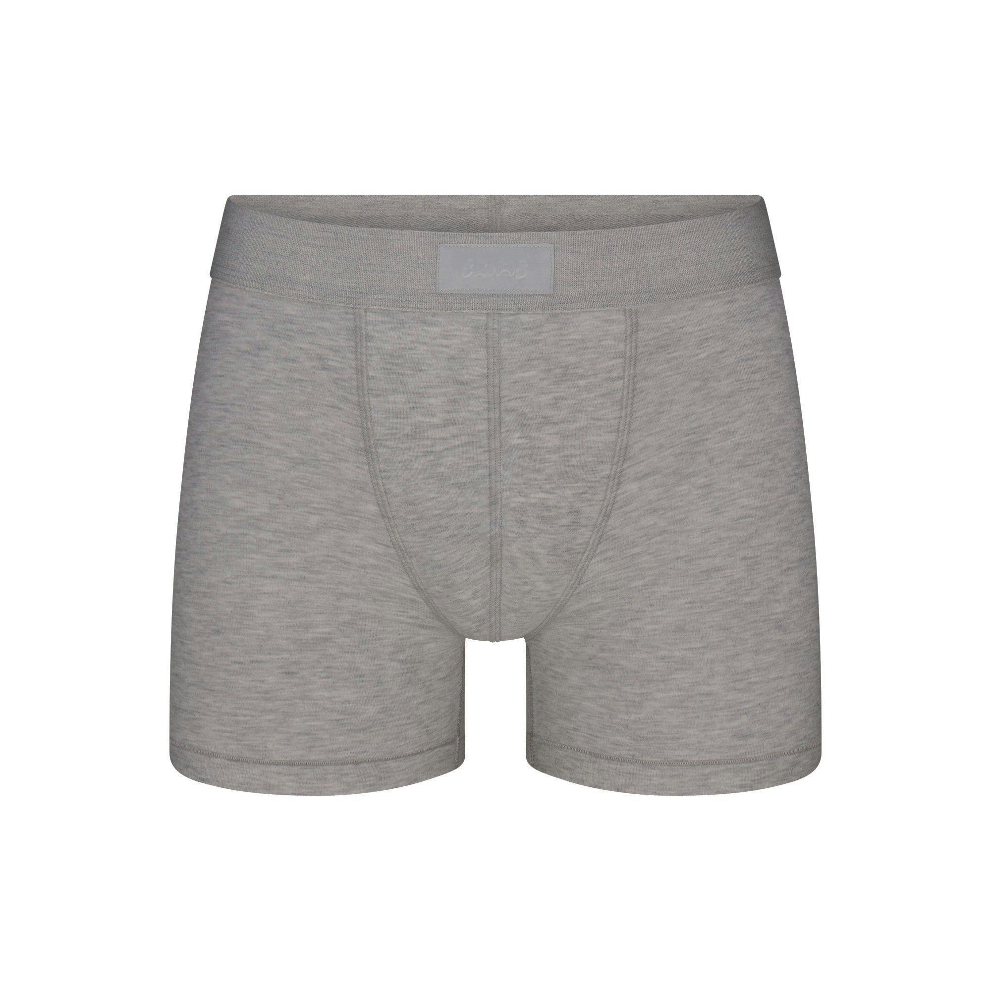 SKIMS COTTON MENS 3" BOXER BRIEF 3-PACK | RUBY ESPRESSO MULTI Product Image