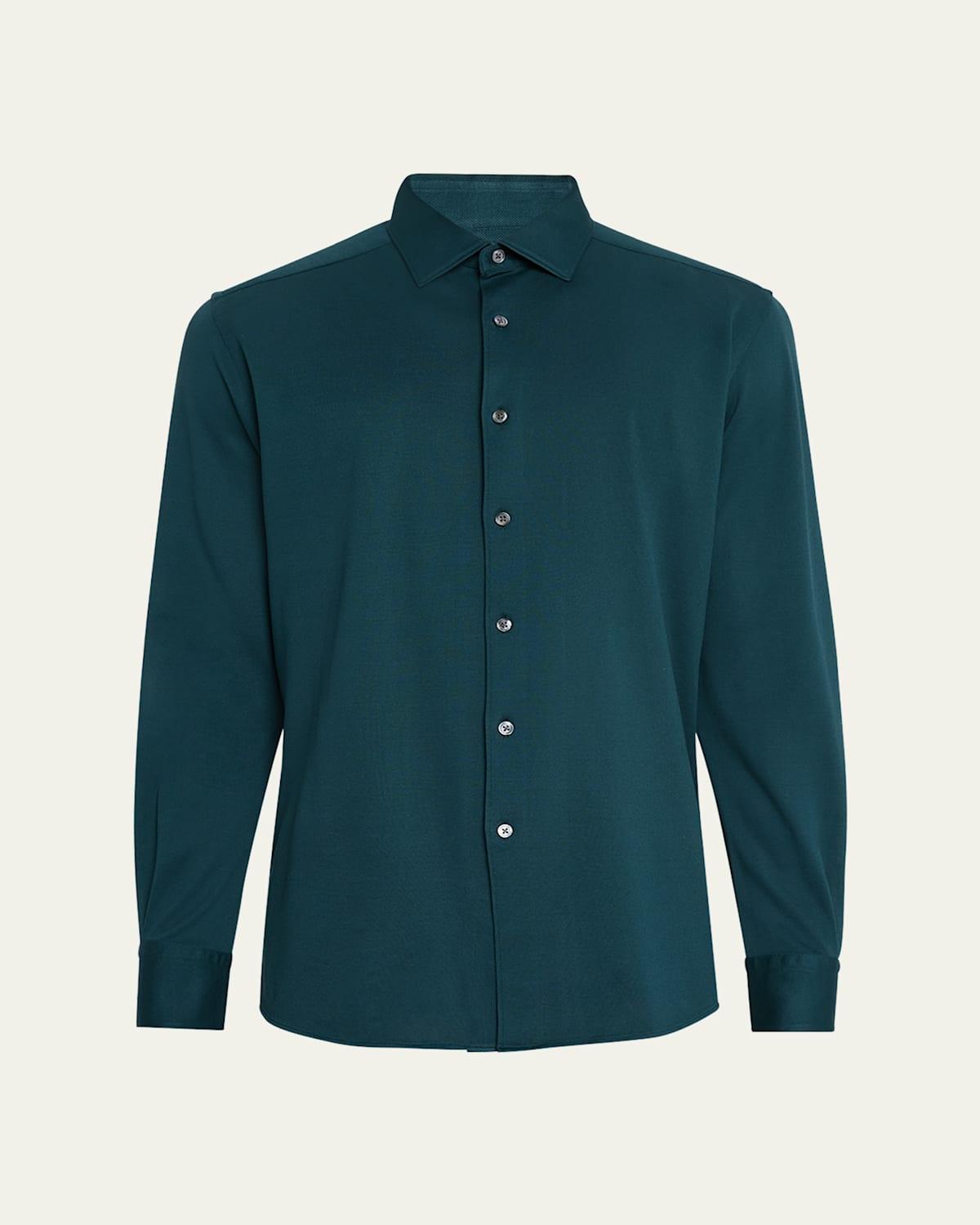 Indigo Denim Overshirt Dark Wash Product Image