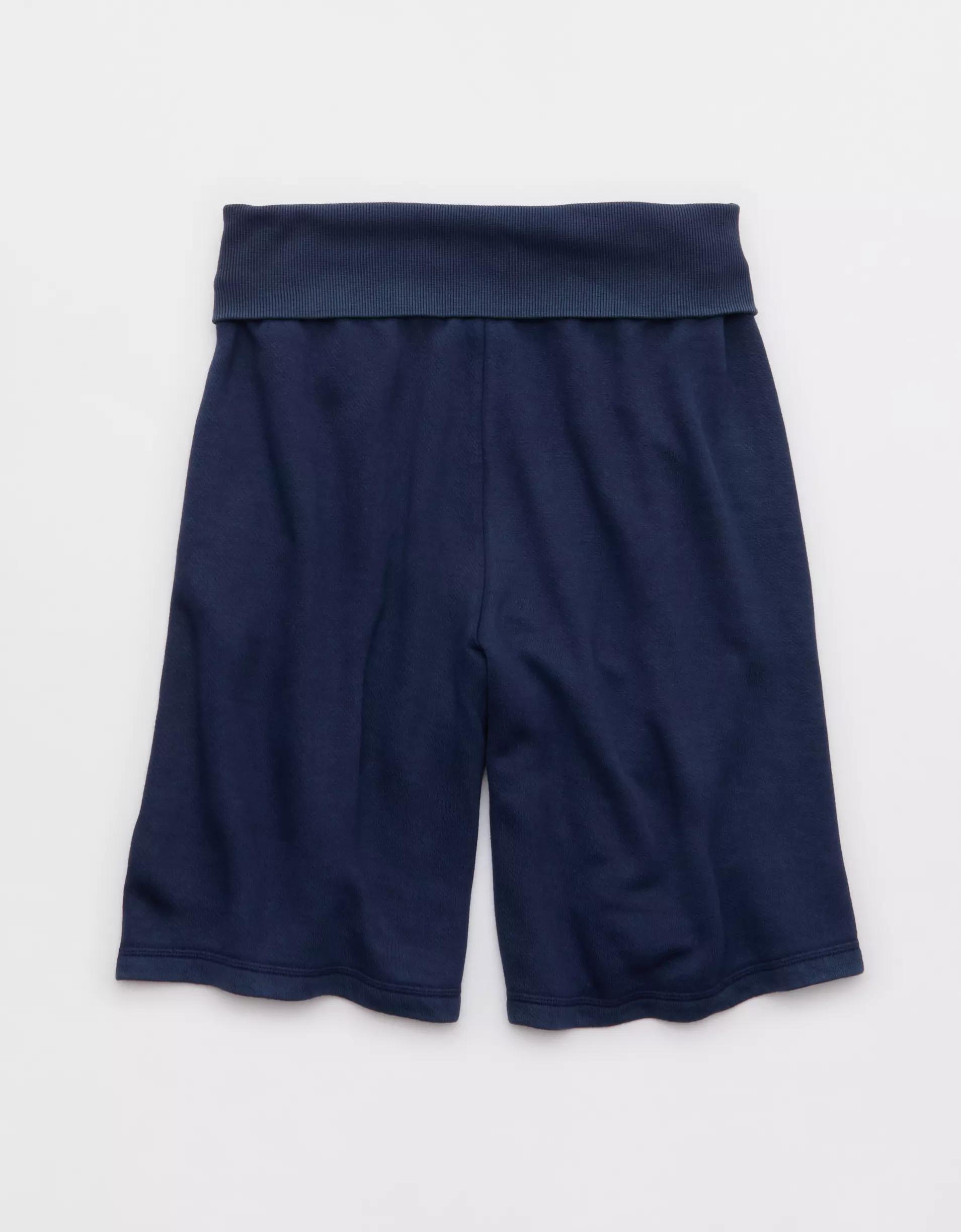 OFFLINE By Aerie Keep It 100 Terry Foldover Long Short Product Image