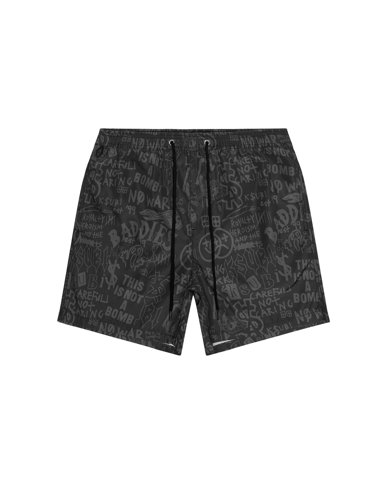 BADDIES BOARDSHORT BLACK Male Product Image