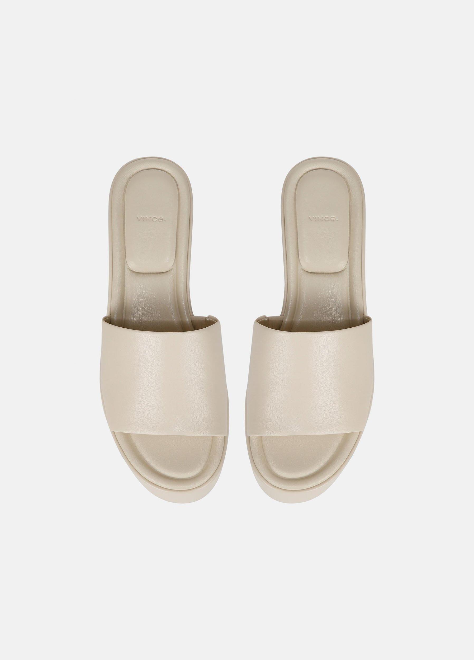 Polina Leather Platform Sandal Product Image