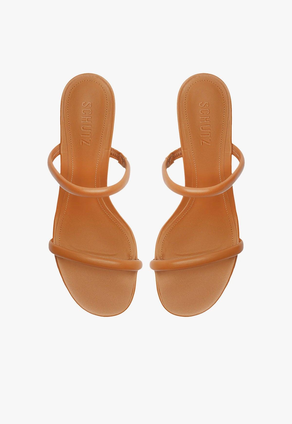 Taliah Mid Nappa Leather Sandal Female Product Image