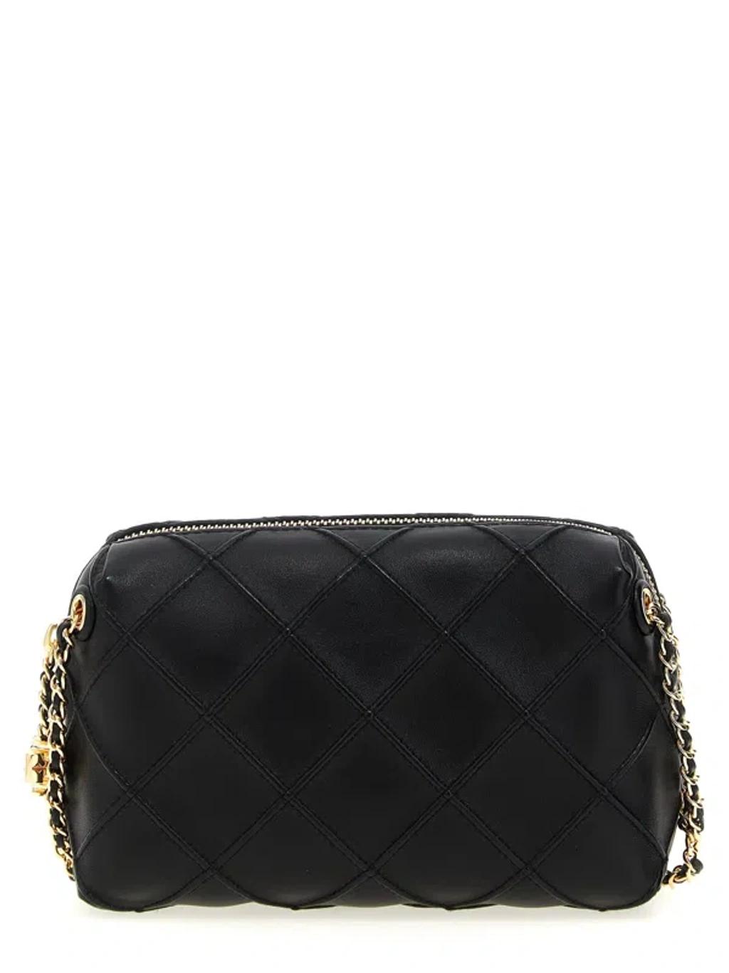 TORY BURCH Fleming Small Crossbody Bag Crossbody Bags Black Product Image