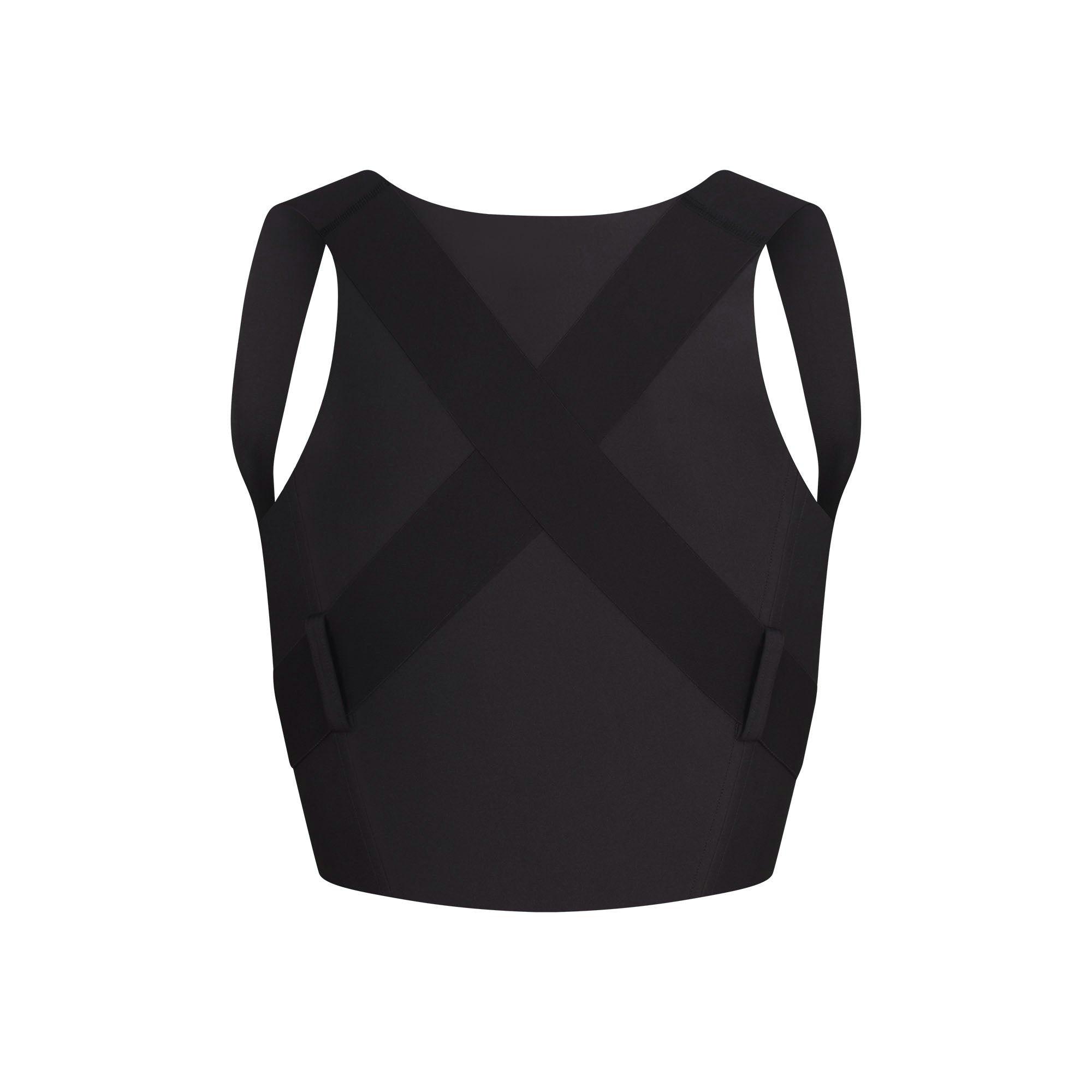 SKIMS BODY POSTURE TRAINER VEST | ONYX Product Image