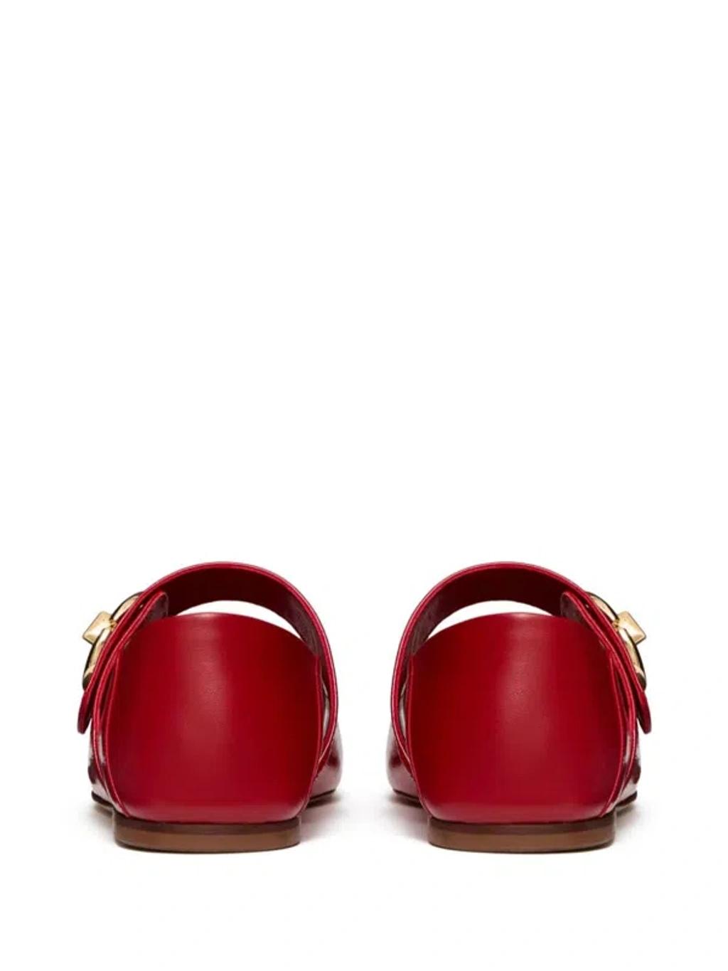 VLogo Locker Mary-Jane ballerina shoes Product Image