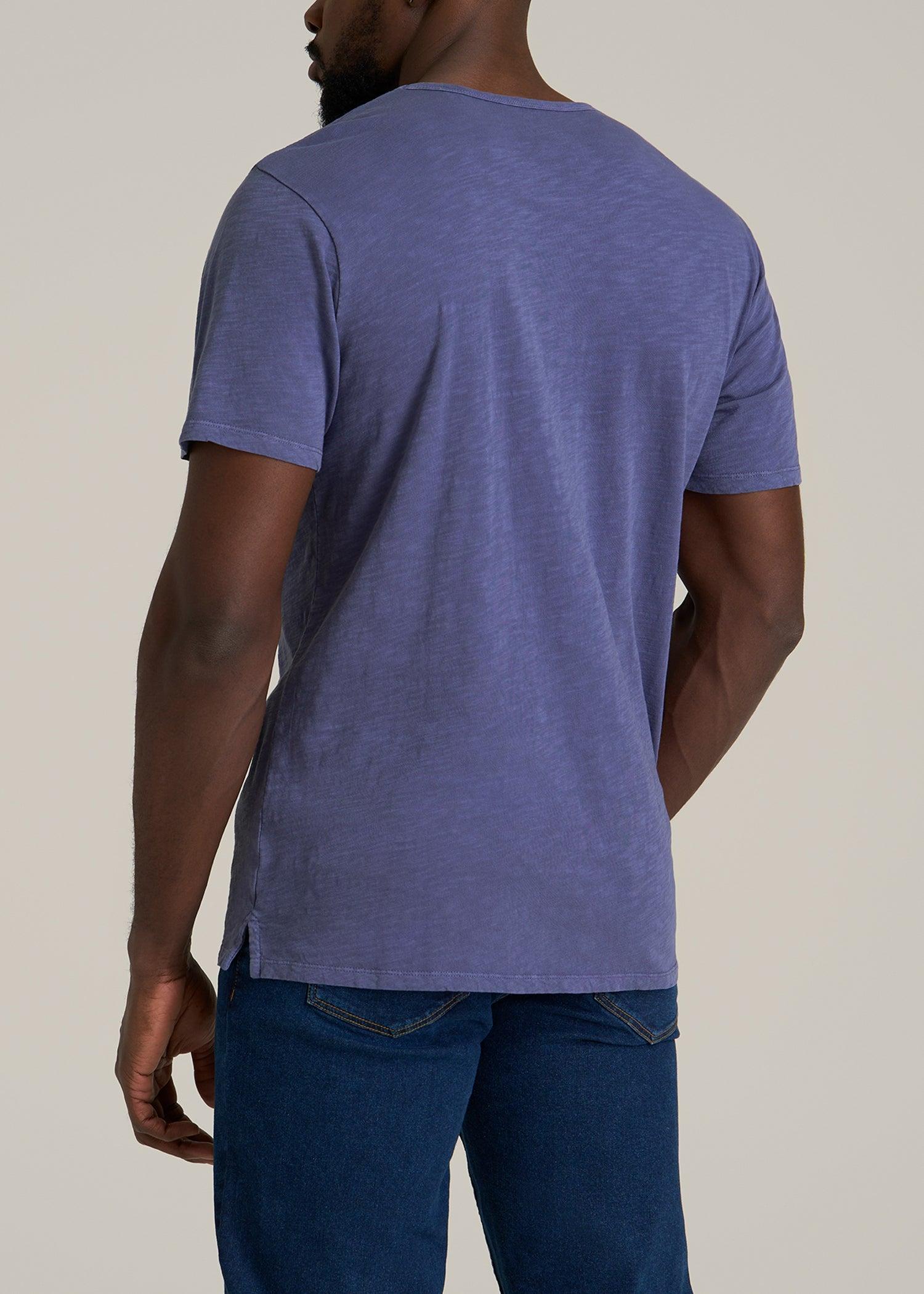 REGULAR-FIT Slub Tee for Tall Men in Future Dusk Male Product Image