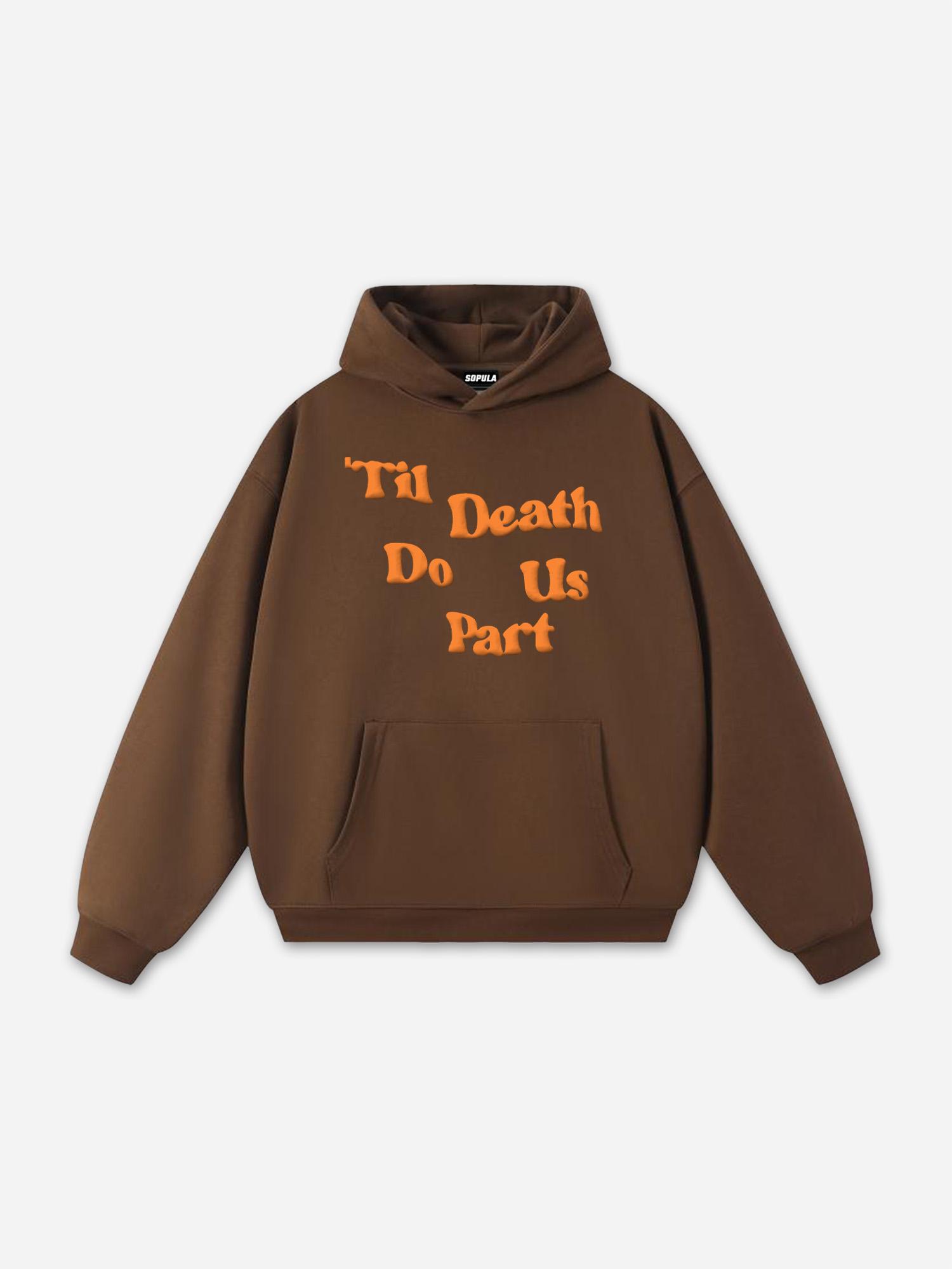 Sopula Til Death Do Us Part Graphic Hoodie Product Image
