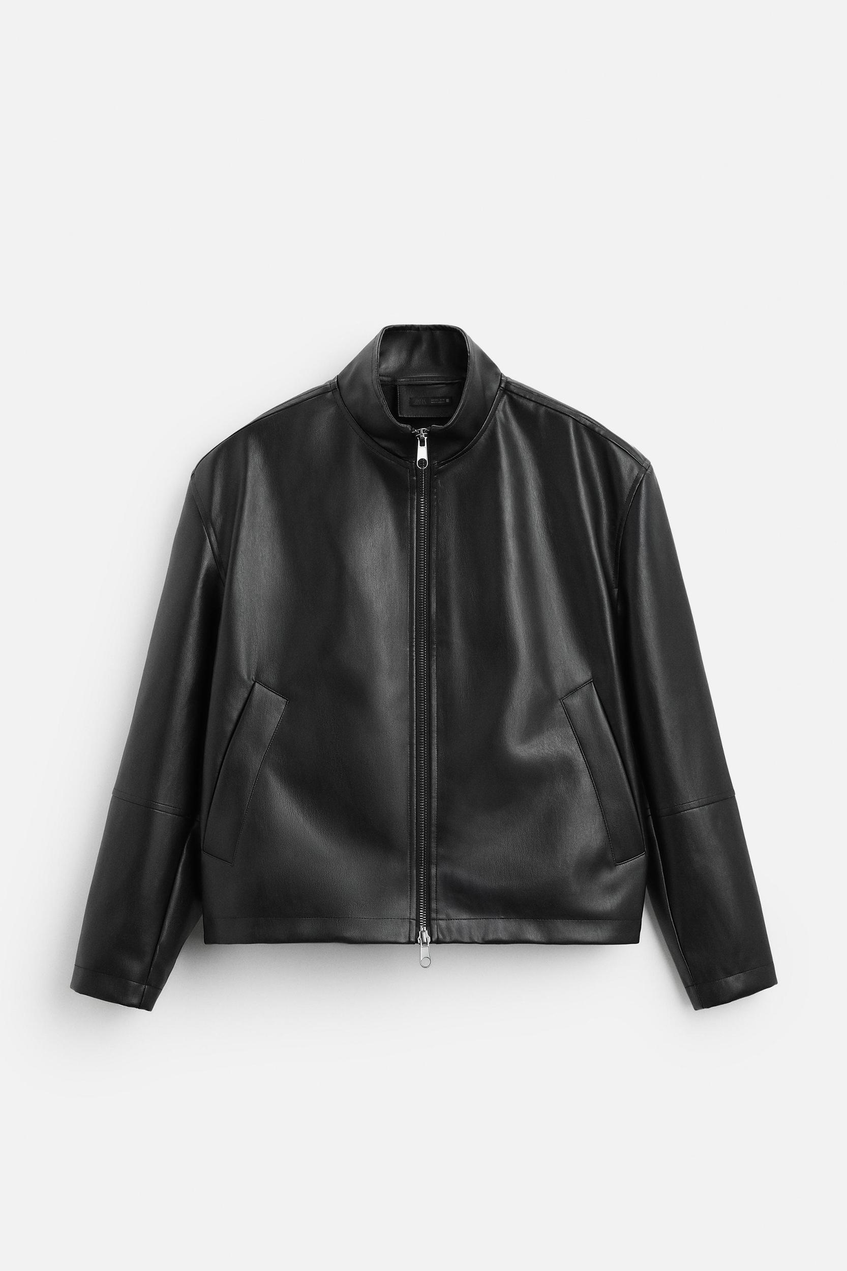 FAUX LEATHER JACKET Product Image