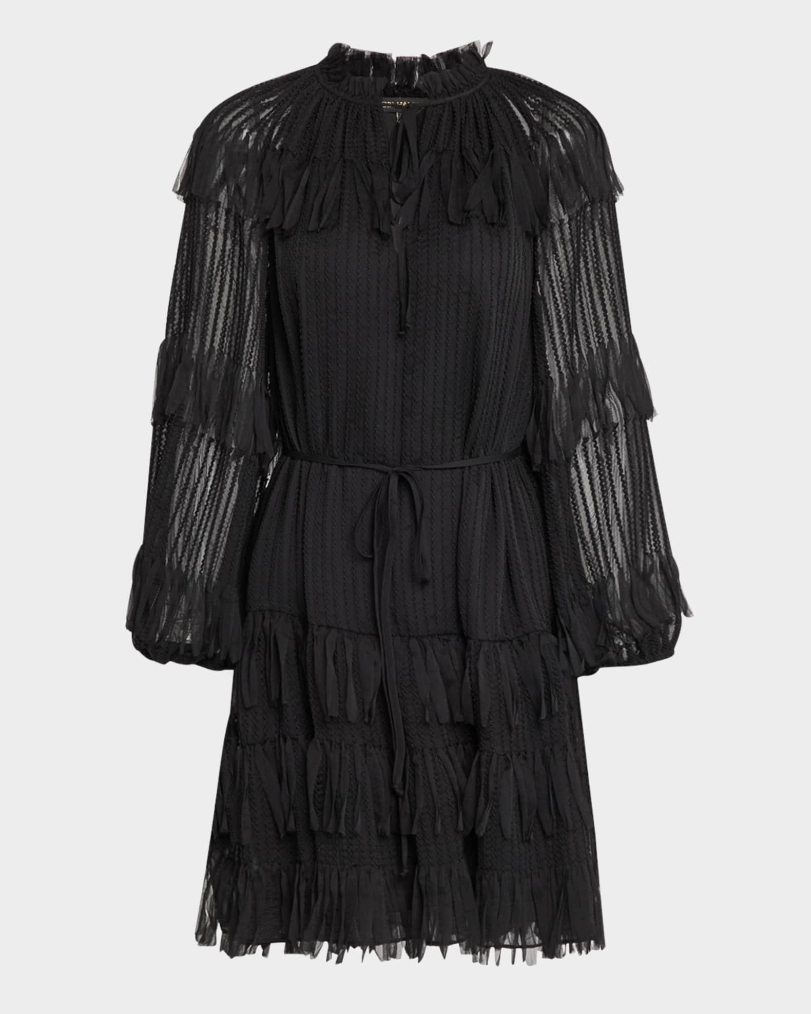 Nora Chiffon Mini Dress Product Image