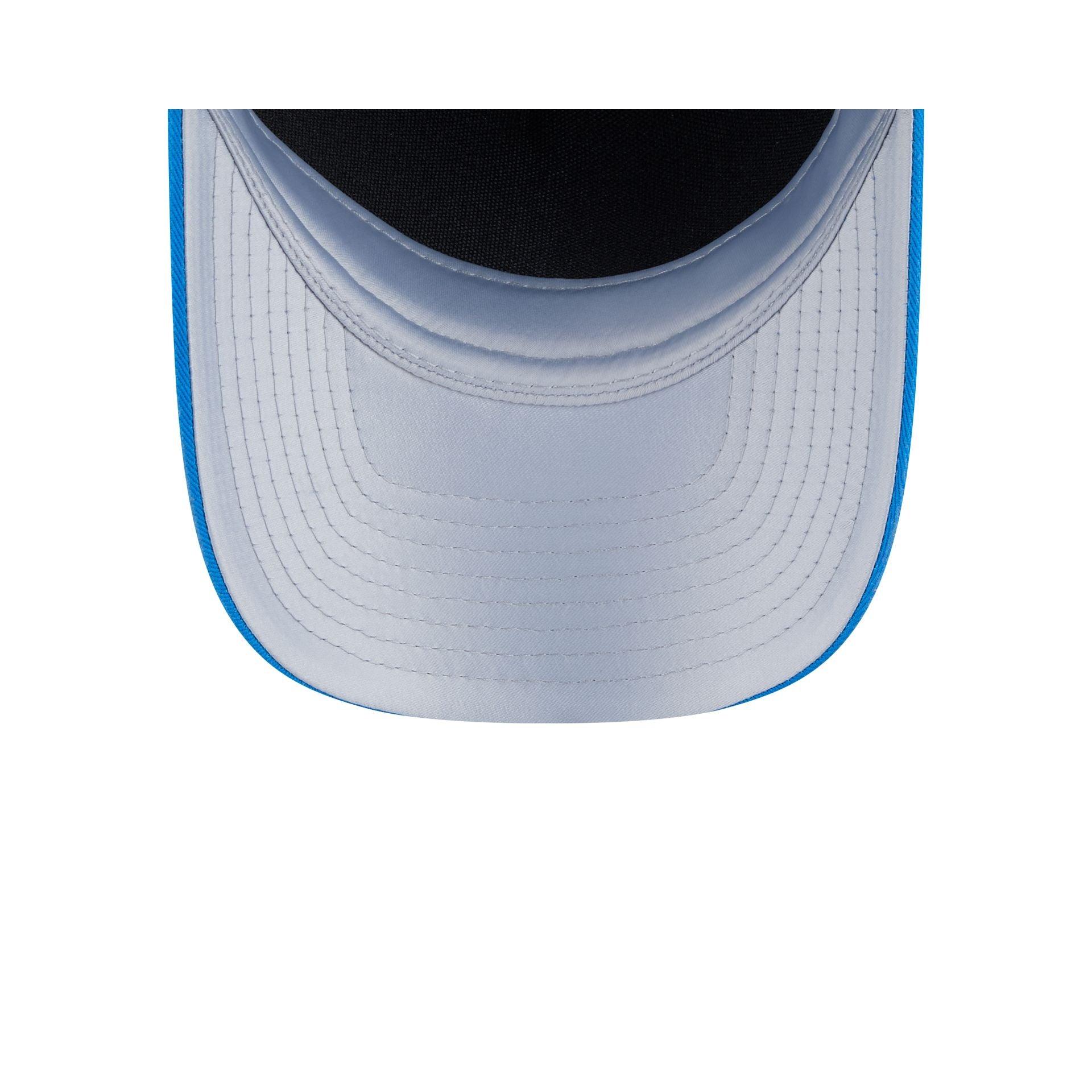 Detroit Lions Metallic Women's 9FORTY M-Crown A-Frame Snapback Hat Female Product Image