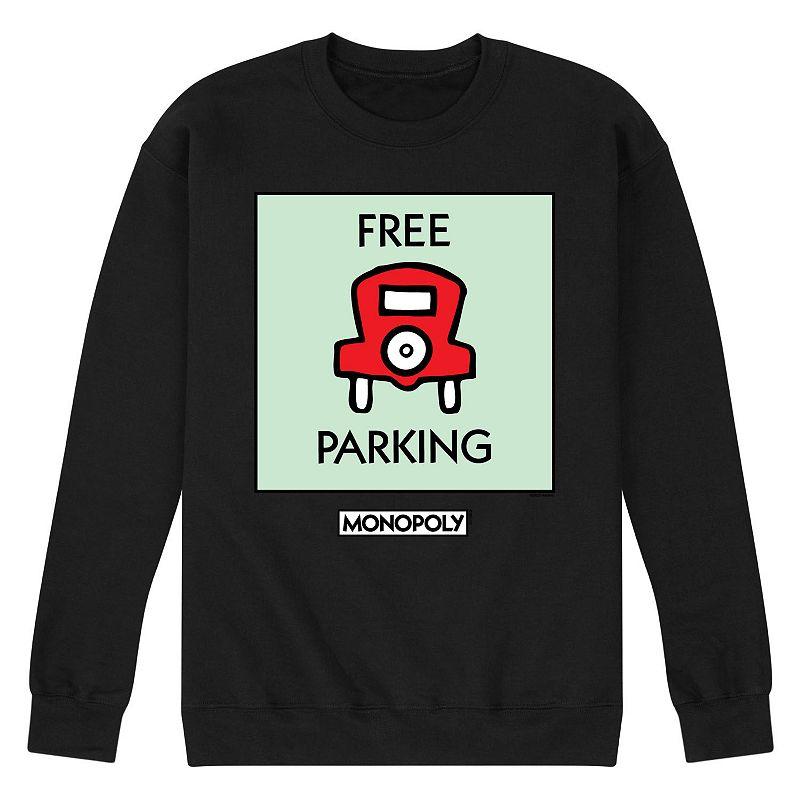Mens Monopoly Free Parking Fleece Sweatshirt Product Image
