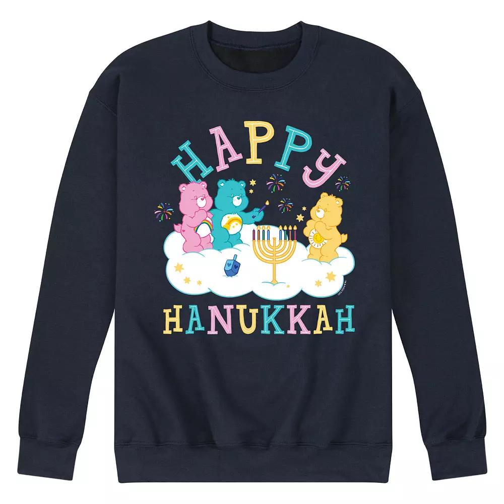Men's Care Bears Happy Hanukkah Fleece Sweatshirt,  Product Image