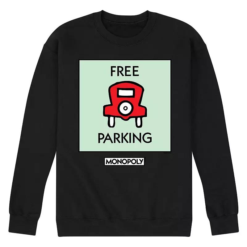 Mens Monopoly Free Parking Fleece Sweatshirt Product Image