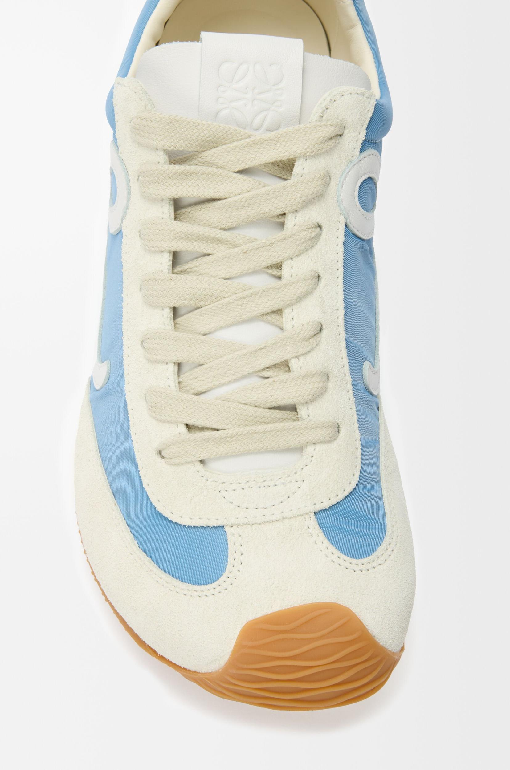 Ballet Runner 2.0 in nylon and calfskin Product Image