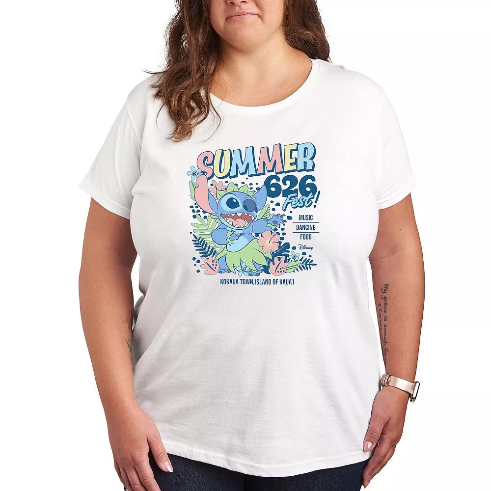 Disney's Lilo & Stitch Plus Summer 626 Fest Graphic Tee, Women's,  Product Image