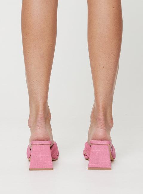 Brielle Heels Pink Product Image